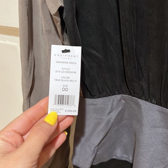 Equipment Amandine Silk Satin Dress - Picture 7 of 10